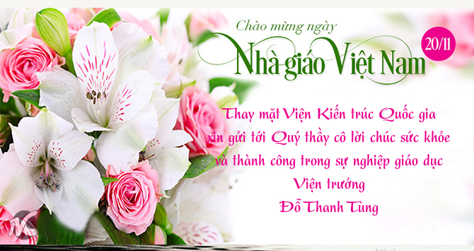 Nhân dịp kỷ niệm 38 năm ngày Nhà giáo Việt Nam (20/11/1982-20/11/2020)
