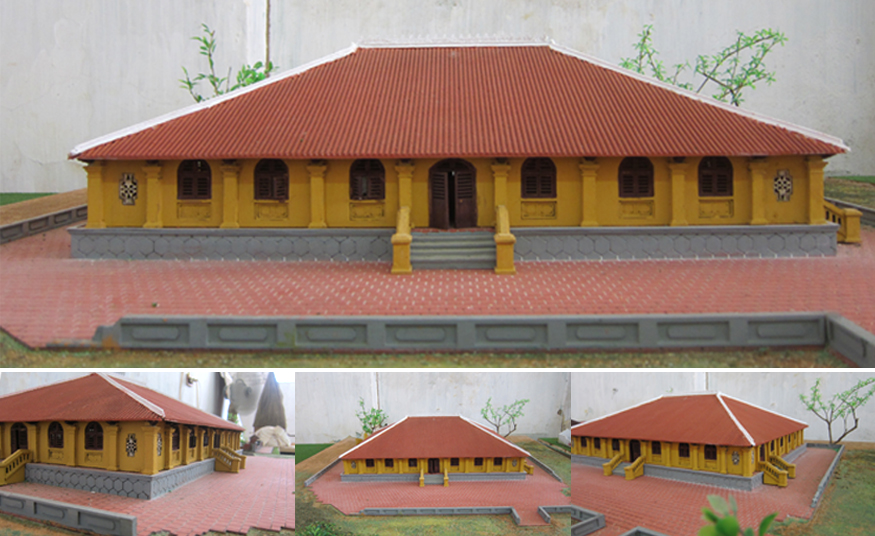 Mô hình nhà cổ Đại điền - Nam Bộ