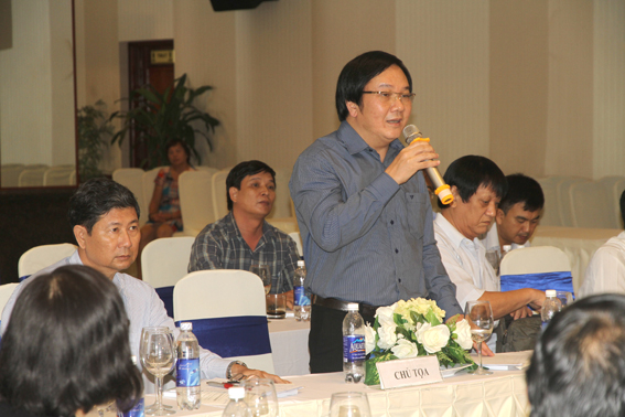 Viện trưởng Đỗ Thanh Tùng phát biểu tại hội thảo