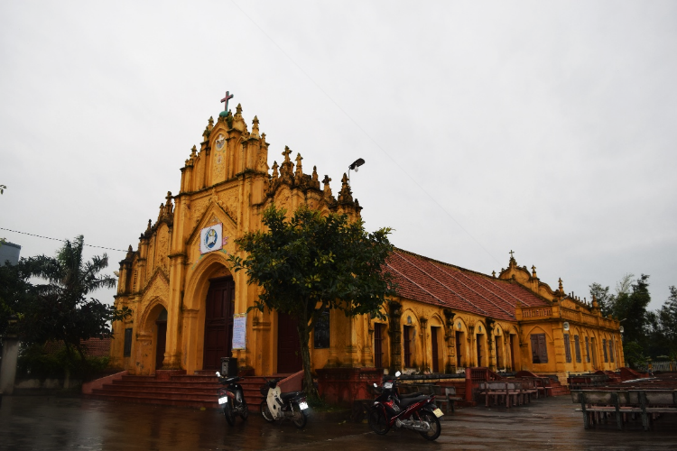  Ảnh chụp nhà thờ Xuân Hà - Nam Định