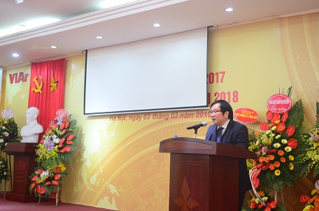 Viện trưởng Đỗ Thanh Tùng phát biểu 