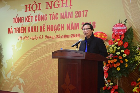 Thứ trưởng Bộ Xây dựng Nguyễn Đình Toàn phát biểu chỉ đạo Hội nghị