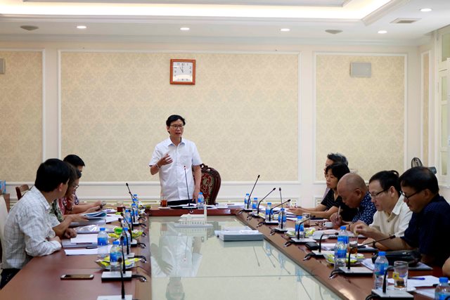 Thứ trưởng Nguyễn Đình Toàn chủ trì cuộc họp nghiệm thu