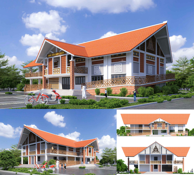 TIÊU CHUẨN THIẾT KẾ NHÀ VĂN HÓA XÃ ĐẠT CHUẨN QUỐC GIA