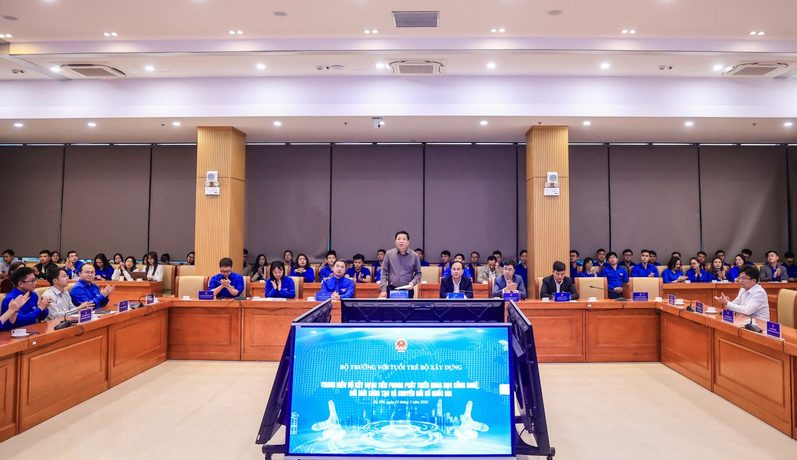 Tuổi trẻ Bộ Xây dựng phát huy vai trò nòng cốt trong đổi mới sáng tạo và chuyển đổi số