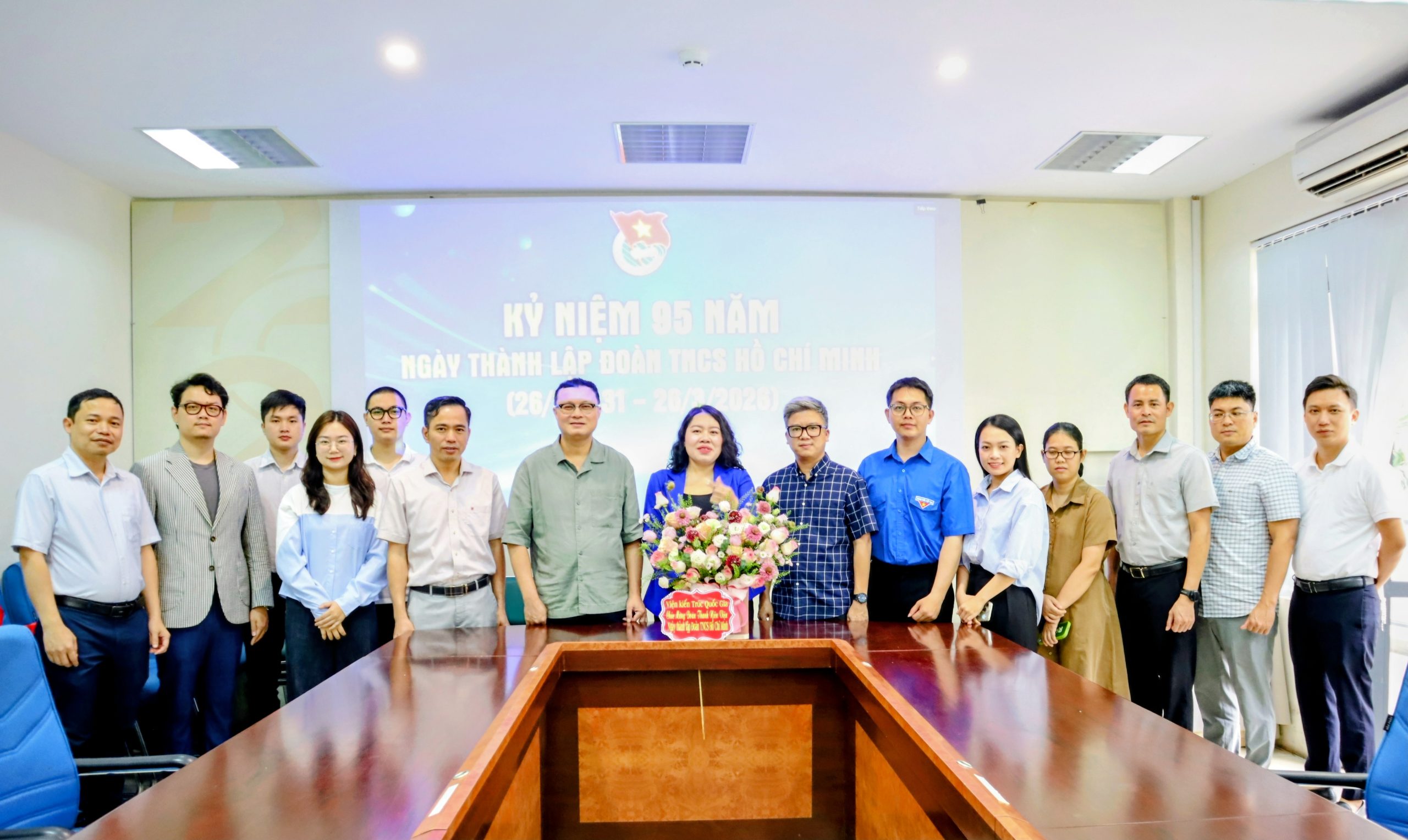 Đoàn Thanh niên Viện Kiến trúc Quốc gia tổ chức kỷ niệm 95 năm ngày thành lập Đoàn Thanh niên Cộng sản Hồ Chí Minh