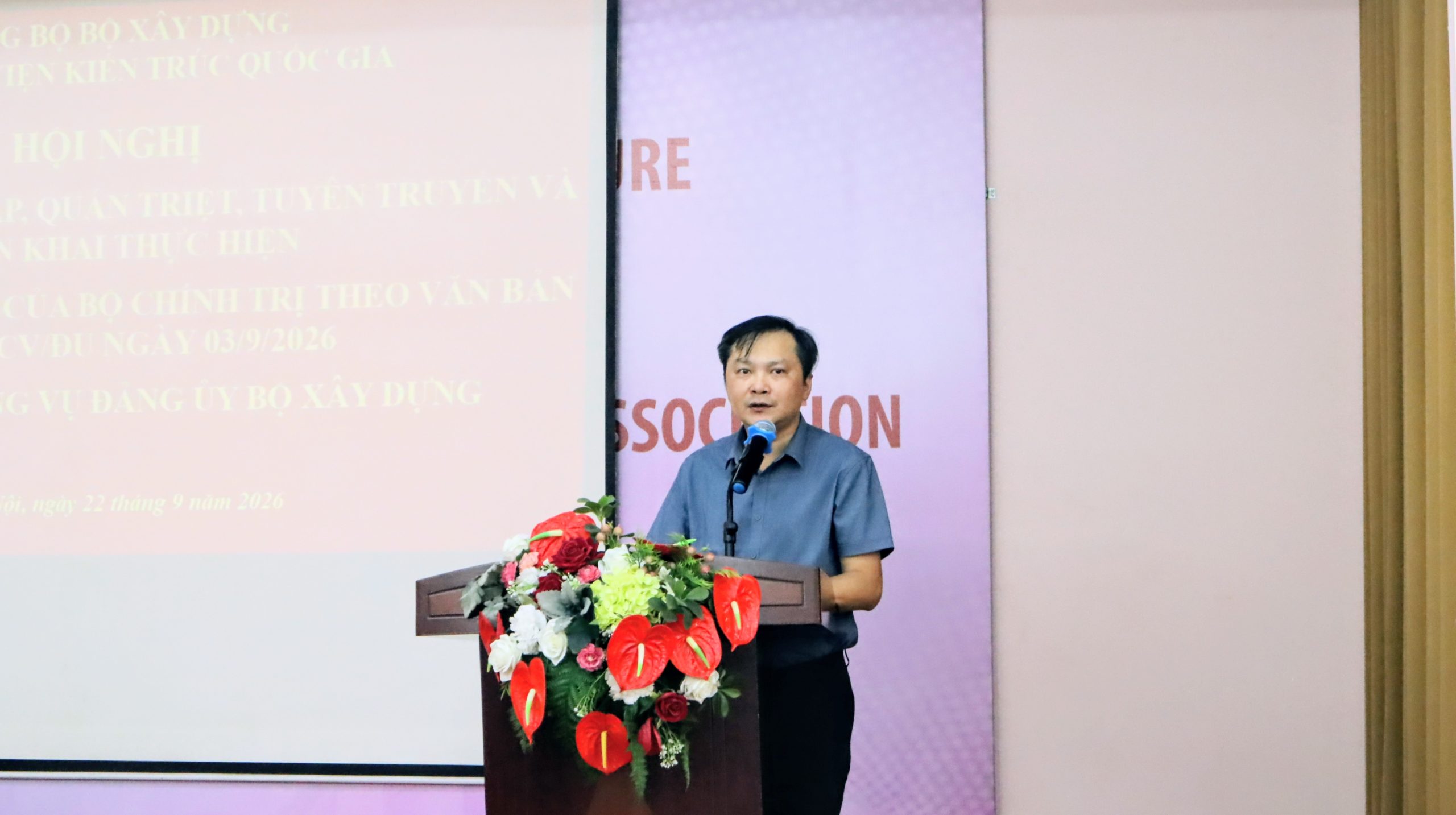 Đảng bộ Viện Kiến trúc Quốc gia tổ chức Hội nghị nghiên cứu, học tập, quán triệt, tuyên truyền và triển khai thực hiện một số Nghị quyết, Chỉ thị của Bộ Chính trị